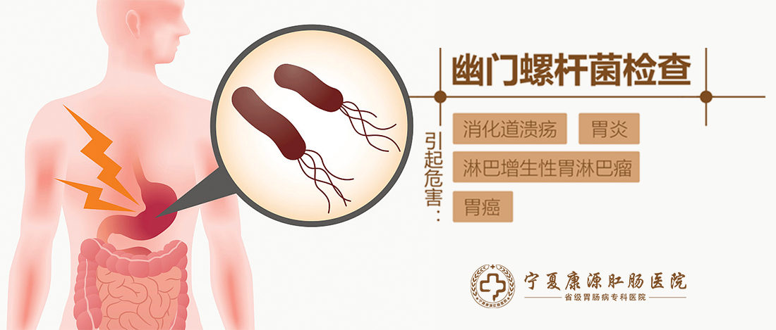 宁夏康源肛肠医院：感染了幽门螺杆菌，就一定会得胃癌吗?